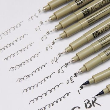 Sakura Pigma Micron 01 0,25mm Siyah
