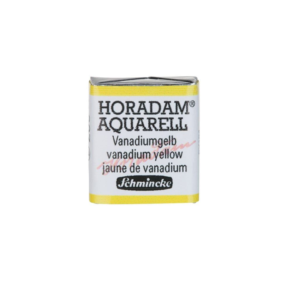 Schmincke Horadam Aquarell Artistik Sulu Boya Yarım Tablet Seri 4 207 vanadium yellow