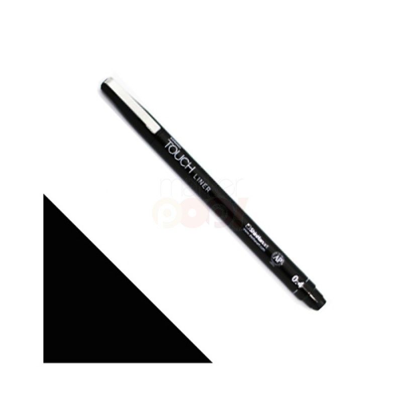 0,4 mm Siyah Shinhanart Touch Liner Teknik Çizim Kalemi