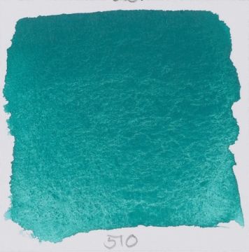 Schmincke Horadam Aquarell Artistik Sulu Boya Yarım Tablet Seri 4 510 cobalt green turquoise