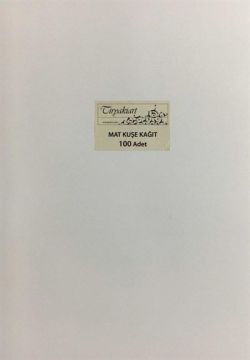 TİRYAKİART MAT KUŞE KAĞIDI 115 GR BEYAZ A4 (100 ADET)