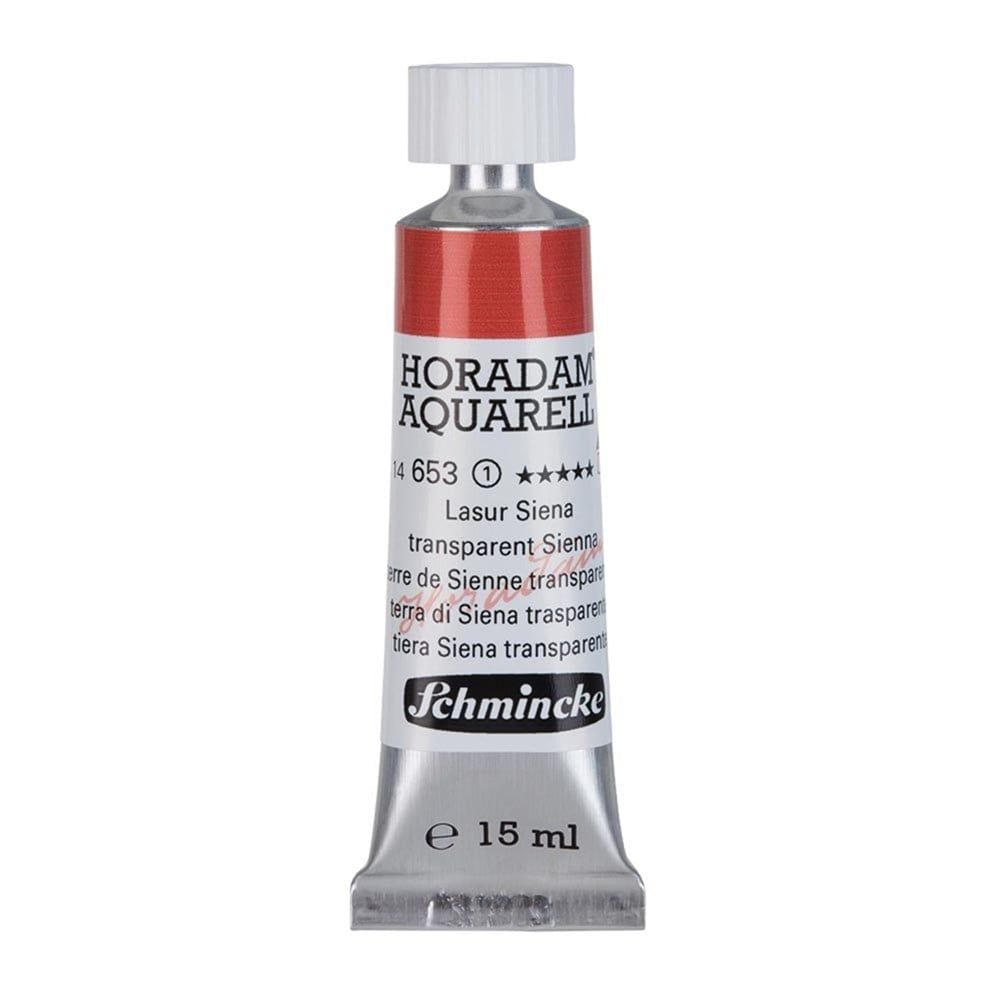 Schmincke Horadam Aquarell Artist Sulu Boya 15 ml Tüp Seri 1 653 transparent sienna