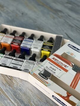 Schmincke Aerocolor Sıvı Akrilik Set 12x28 ml 81743