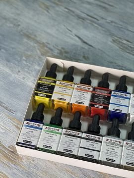 Schmincke Aerocolor Sıvı Akrilik Set 12x28 ml 81743