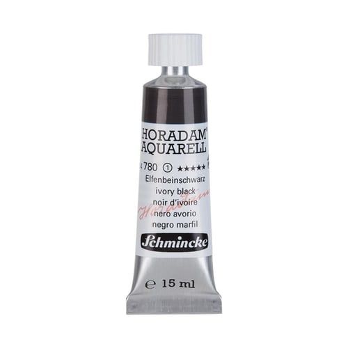 Schmincke Horadam Aquarell Artist Sulu Boya 15 ml Tüp Seri 1 780 ivory black
