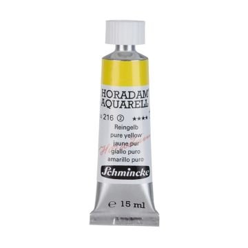 Schmincke Horadam Aquarell Artist Sulu Boya 15 ml Tüp Seri 2 216 pure yellow