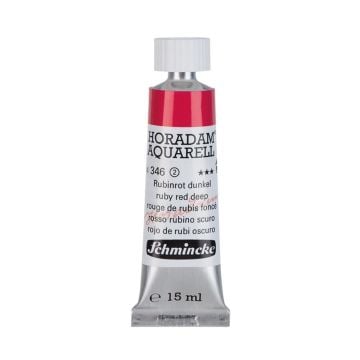 Schmincke Horadam Aquarell Artist Sulu Boya 15 ml Tüp Seri 2 346 ruby red deep