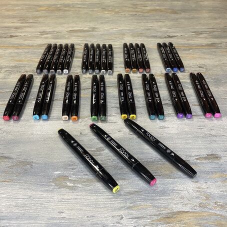 SHINHANART TOUCH TWIN MARKER 36 RENK 1103600