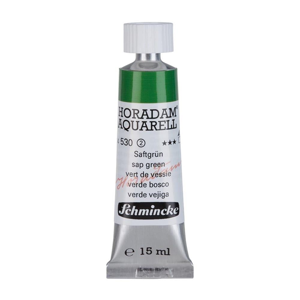 Schmincke Horadam Aquarell Artist Sulu Boya 15 ml Tüp Seri 2 530 sap green