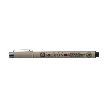 SAKURA PİGMA MİCRON 003 JAPON 0,15 MM KALEM