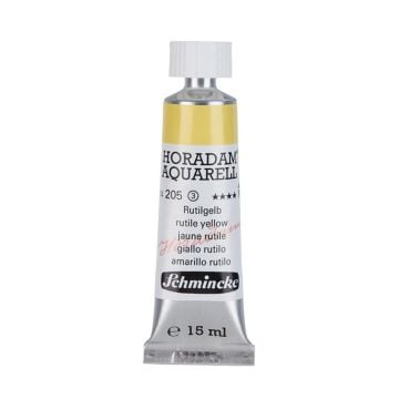 Schmincke Horadam Aquarell Artist Sulu Boya 15 ml Tüp Seri 3 205 rutile yellow