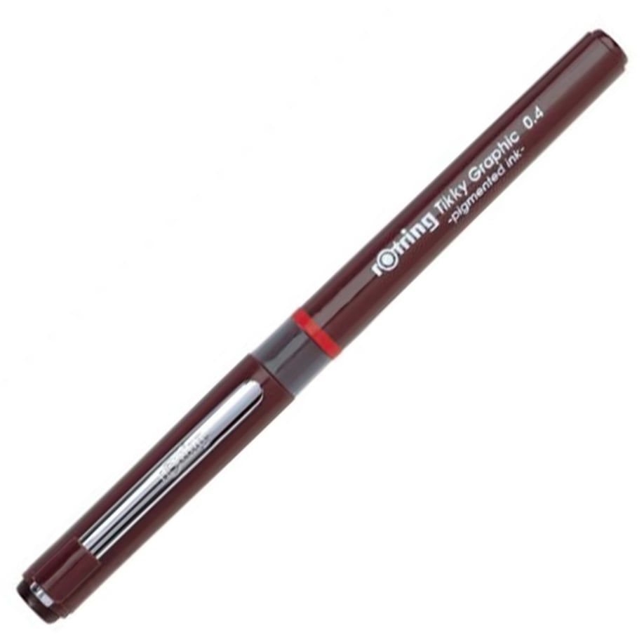 Rotring Tikky Graphic Kullan-At Rapido Çizim Kalemi Siyah 0.4 mm
