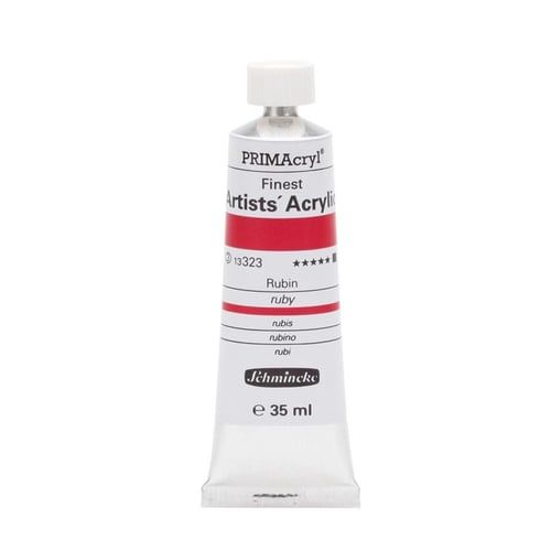 Schmincke 323 ruby Primacryl Artist Akrilik Boya 35 ml Seri 3