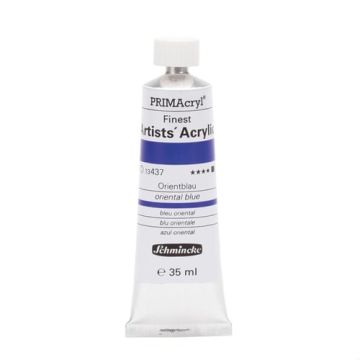 Schmincke 437 oriental Blue Primacryl Artist Akrilik Boya 35 ml Seri 1