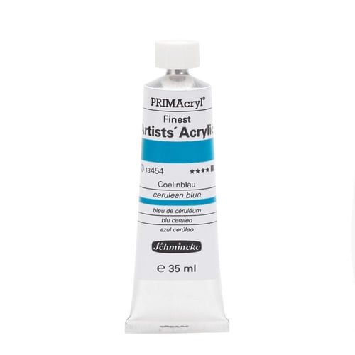 Schmincke 454 cerulean blue Primacryl Artist Akrilik Boya 35 ml Seri 2