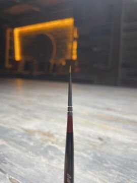 Da Vinci 170 seri no:10/0 micro nova sentetik kıl tezhip ve minyatür detay fırçası