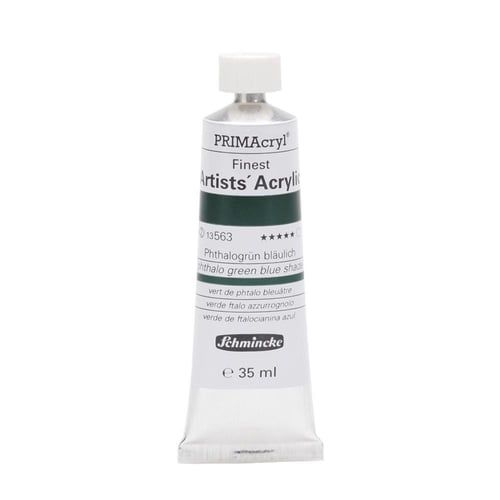 Schmincke 563 phthalo green blue shade Primacryl Artist Akrilik Boya 35 ml Seri 2