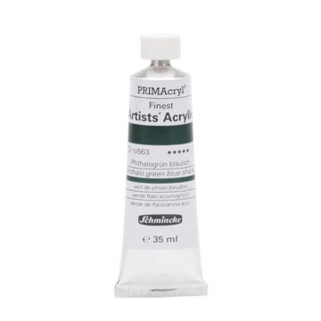 Schmincke 563 phthalo green blue shade Primacryl Artist Akrilik Boya 35 ml Seri 2