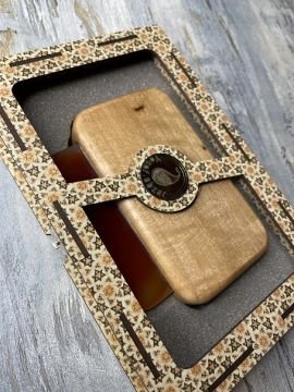 İRAN MÜHRE KUTULU TEK EL TUTMALI 9 CM YOSOF ABZAR