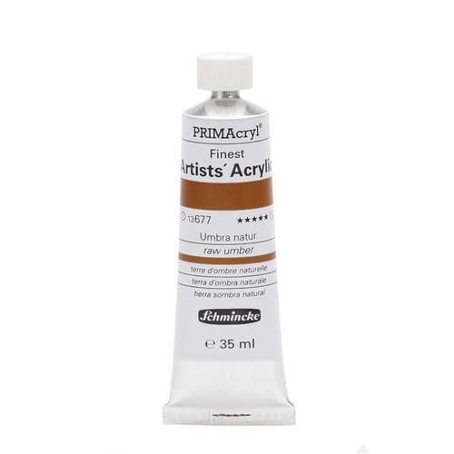 Schmincke 677 raw umber Primacryl Artist Akrilik Boya 35 ml Seri 1