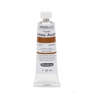 Schmincke 677 raw umber Primacryl Artist Akrilik Boya 35 ml Seri 1