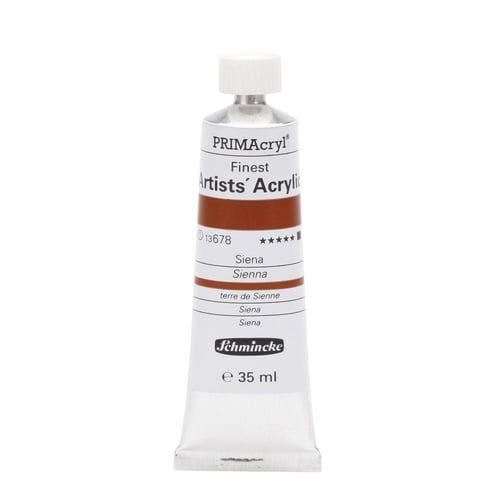 Schmincke 678 sienna Primacryl Artist Akrilik Boya 35 ml Seri 1