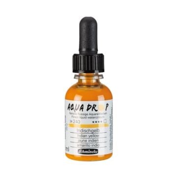 Schmincke Aqua Drop Sıvı Sulu Boya 240 İndian Yellow 30 ml