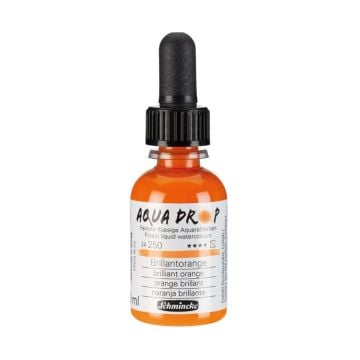 Schmincke Aqua Drop Sıvı Sulu Boya 250 Brilliant Orange 30 ml