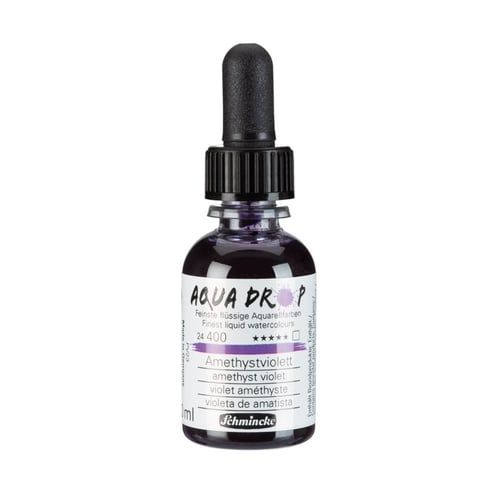 Schmincke Aqua Drop Sıvı Sulu Boya 400 Amethyst Violet 30 ml