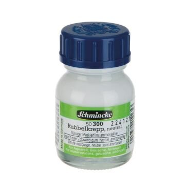 Schmincke rubbelkrepp Medium 50300 Liquid Frisket Renksiz Nötr Maskeleme Sıvısı 20 ml
