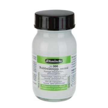 Schmincke rubbelkrepp Medium 50300 Liquid Frisket Renksiz Nötr Maskeleme Sıvısı 100 ml