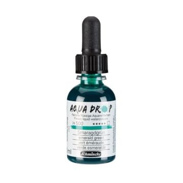 Schmincke Aqua Drop Sıvı Sulu Boya 500 Emerald Green 30 ml