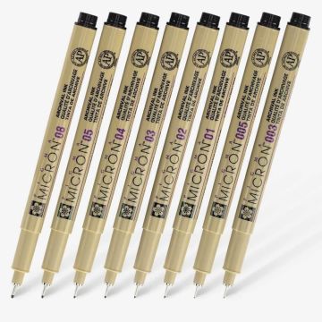 SAKURA PİGMA MİCRON 05 JAPON 0,5 MM KALEM