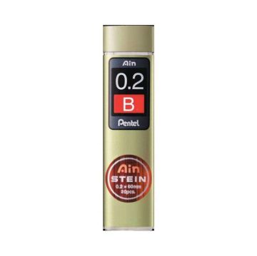 Pentel Ain Stein Yedek Uç 0.2 mm B 20'li