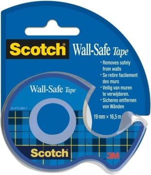 3M Scotch Şeffaf Bant mavi