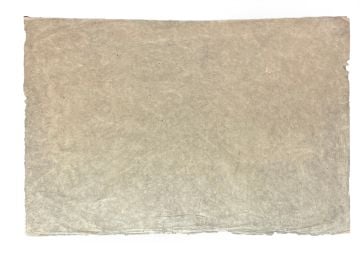 Tiryakiart Aharsız El Yapımı Asitsiz Nepal Kağıdı 50x70 cm fantezi kağıtlar KREM İNCE