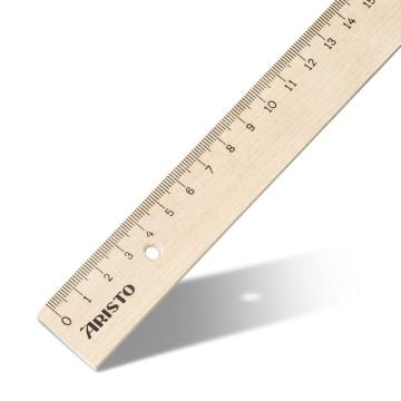 Aristo College Ahşap Cetvel 17 Cm AR23317
