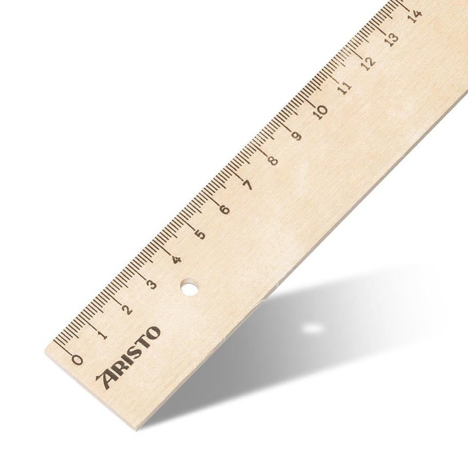 Aristo College Ahşap Cetvel 30 Cm AR23330
