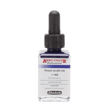Schmincke Aerocolor Akrilik Mürekkep 28 ml 402 Ultramarine