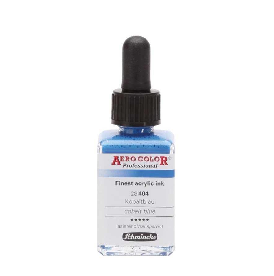 Schmincke Aerocolor Akrilik Mürekkep 28 ml 404 Cobalt Blue