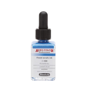 Schmincke Aerocolor Akrilik Mürekkep 28 ml 404 Cobalt Blue