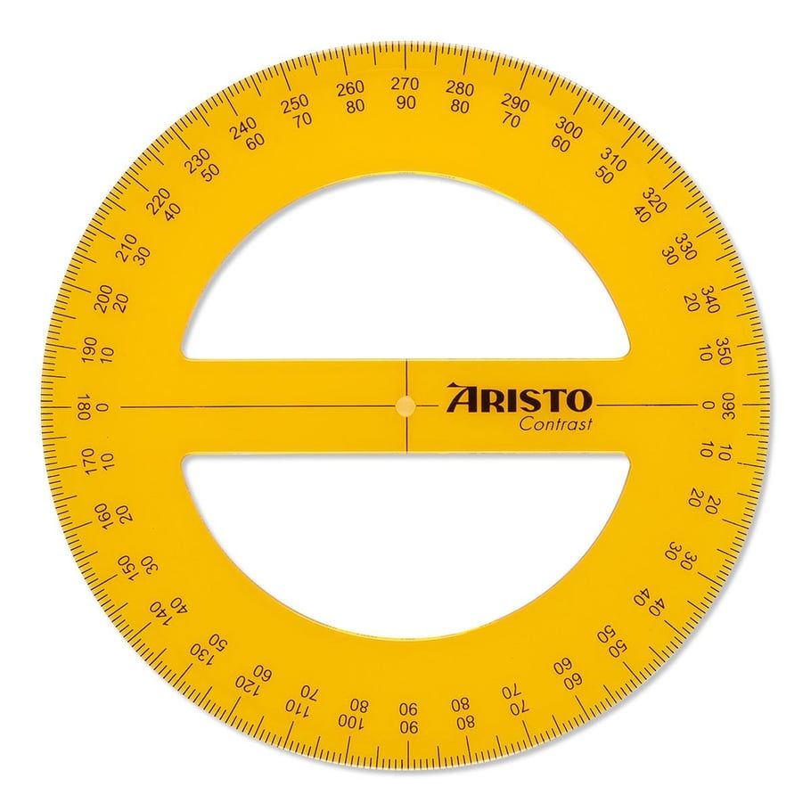 Aristo Contrast 360 Derece Cetvel AR22301