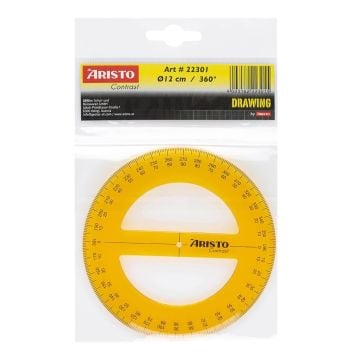 Aristo Contrast 360 Derece Cetvel AR22301