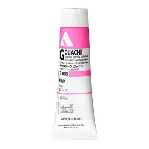 Holbein Akrilik Guaj Boya 20 ml D005 Pink