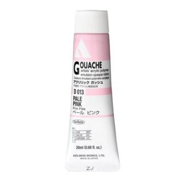 Holbein Akrilik Guaj Boya 20 ml D013 Pale Pink