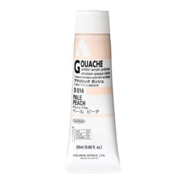 Holbein Akrilik Guaj Boya 20 ml D014 Pale Peach