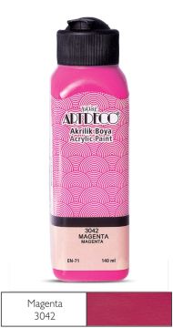 ARTDECO AKRİLİK BOYA 140 ML MAGENTA 3042