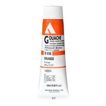 Holbein Akrilik Guaj Boya 20 ml D035 Orange