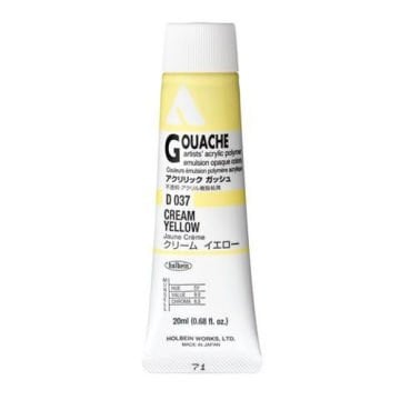 Holbein Akrilik Guaj Boya 20 ml D037 Cream Yellow