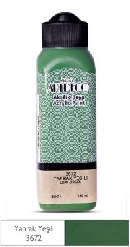 ARTDECO AKRİLİK BOYA 140 ML YAPRAK YEŞİLİ 3672